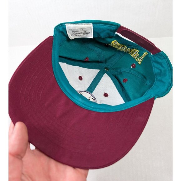 Vintage Snow White & the Seven Dwarves GRUMPY Hat Disney 90s Snapback - Picture 7 of 8